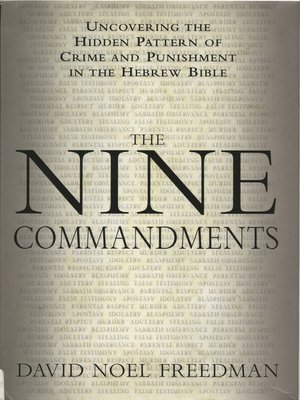 cover image of The Nine Commandments